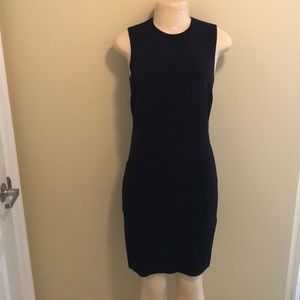 Navy blue sheath dress